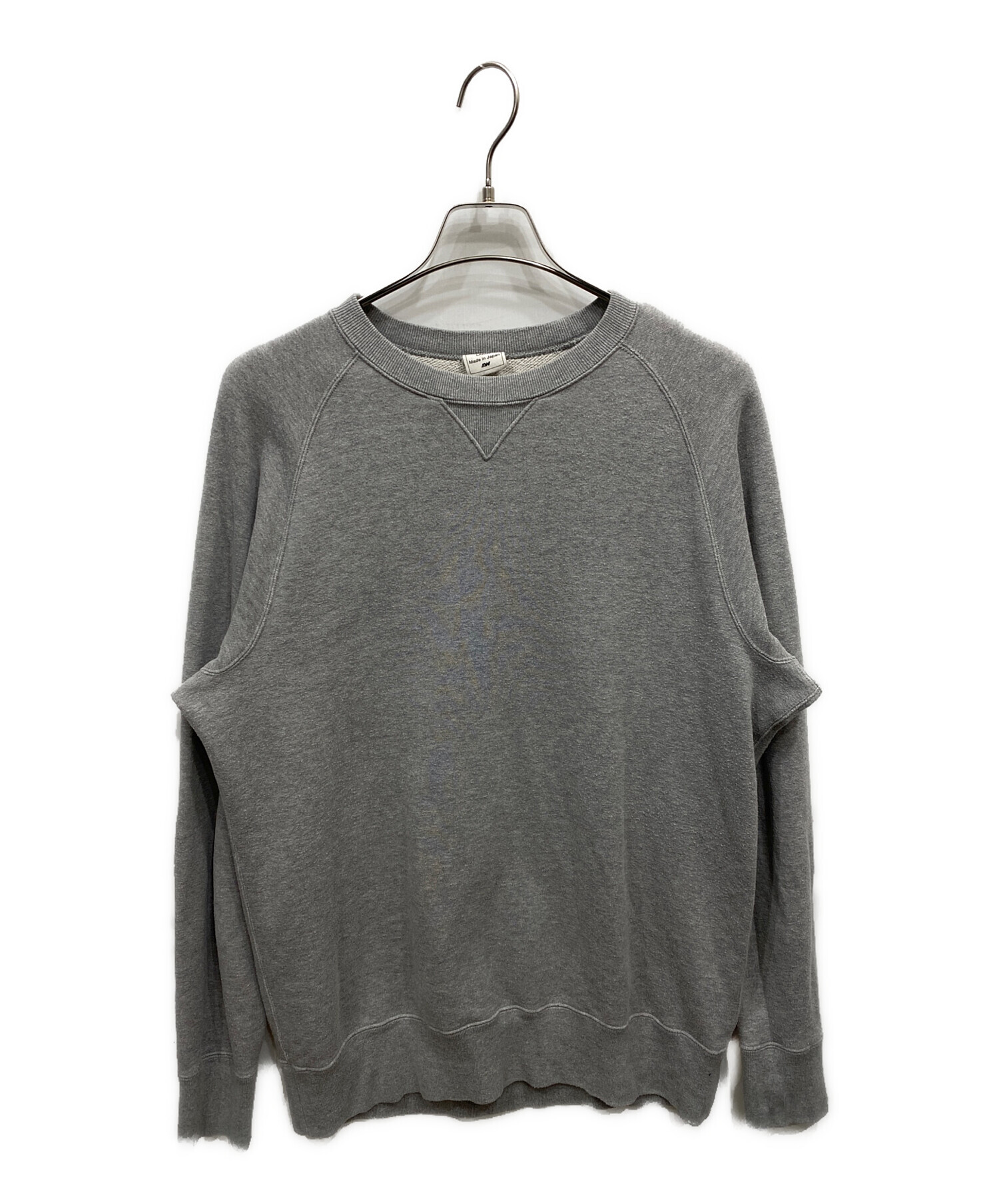 ループウィラー スウェット 両V グレー L 中古・古着通販】LOOPWHEELER (ループウィラー) 前V フリーダム