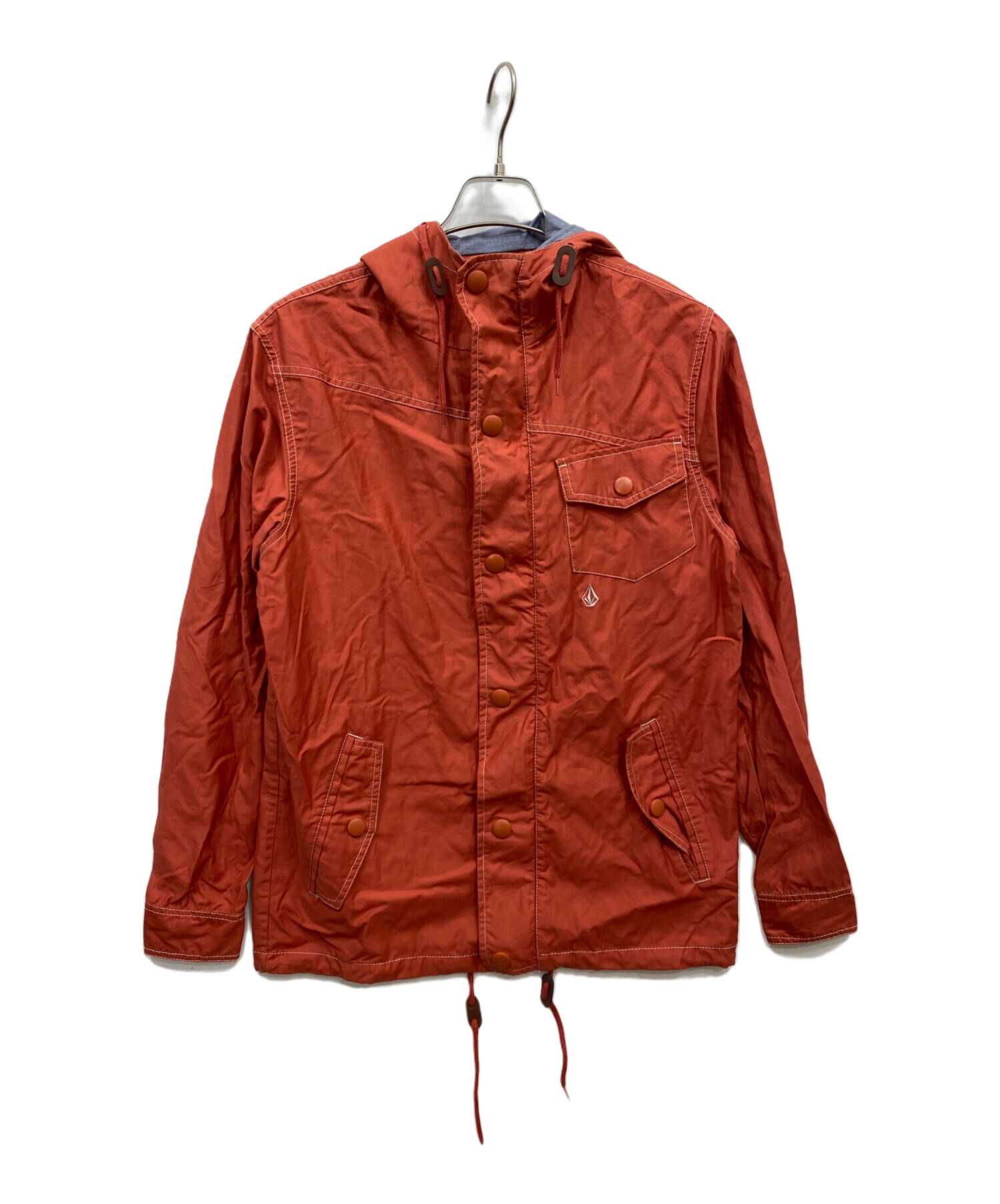 中古・古着通販】VOLCOM (ボルコム) アノラックパーカー オレンジ 
