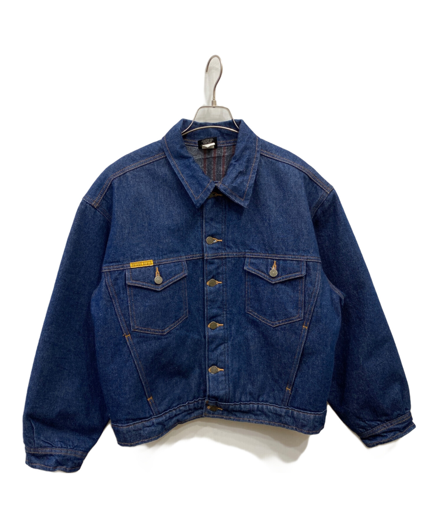 中古・古着通販】PRSN BLU (プリズンブルー) デニムジャケット ブルー 