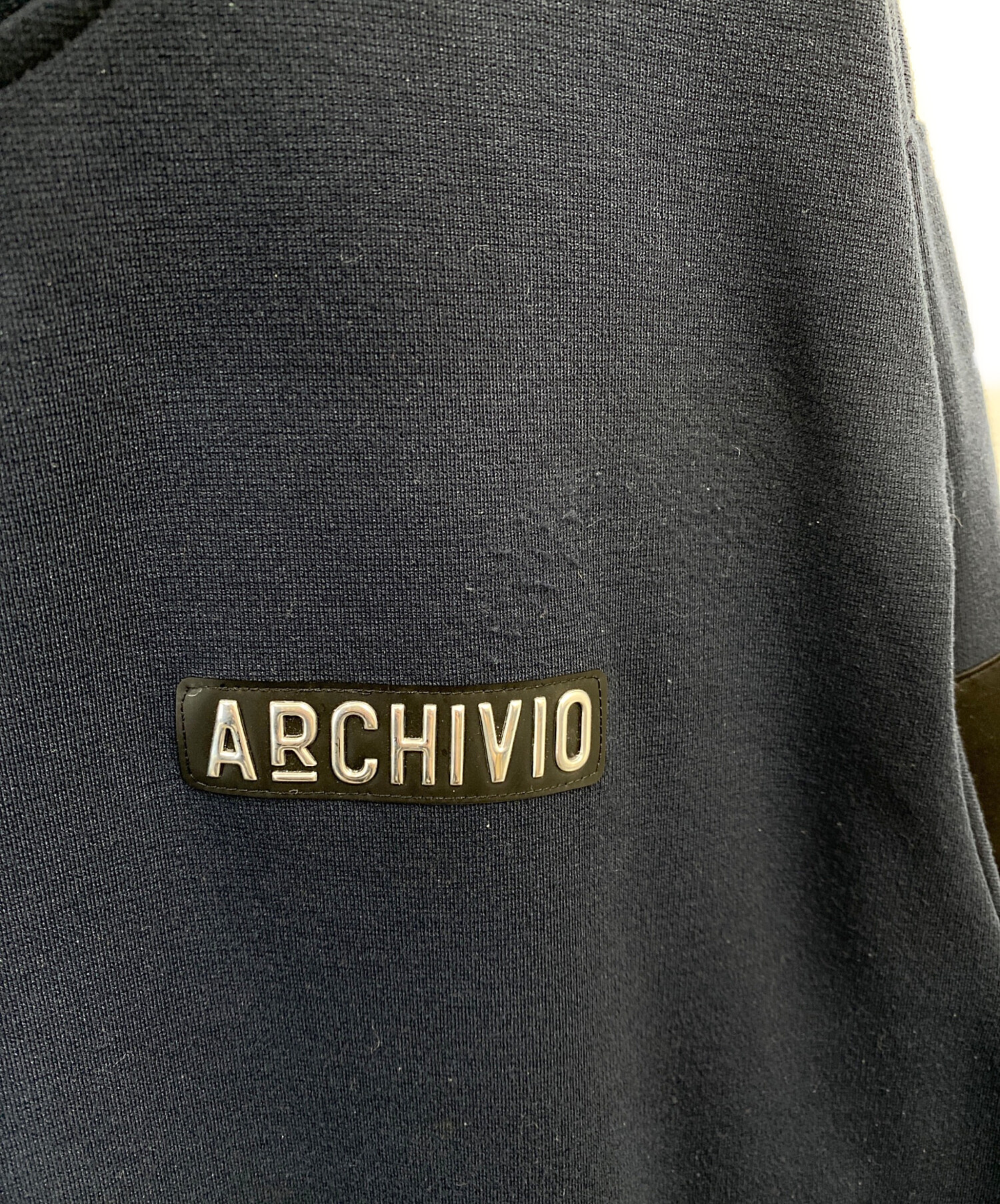 ARCHIVIO/アルチビオ ジップジャケット【ネイビー/48】新品！ 中古・古着通販】archivio (アルチビオ) ジップアップジャケット