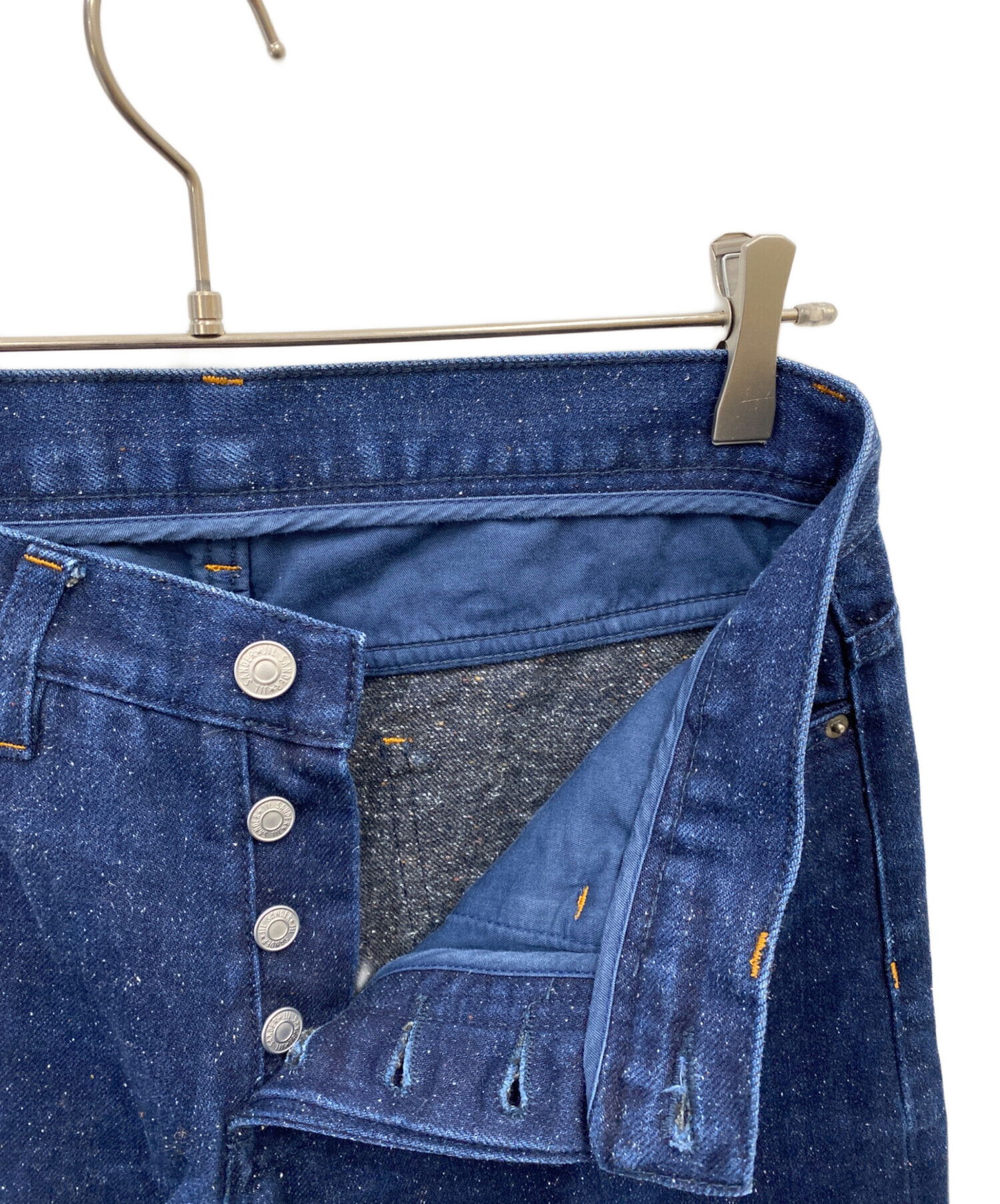 中古・古着通販】JIL SANDER (ジルサンダー) セルビッチデニムパンツ 