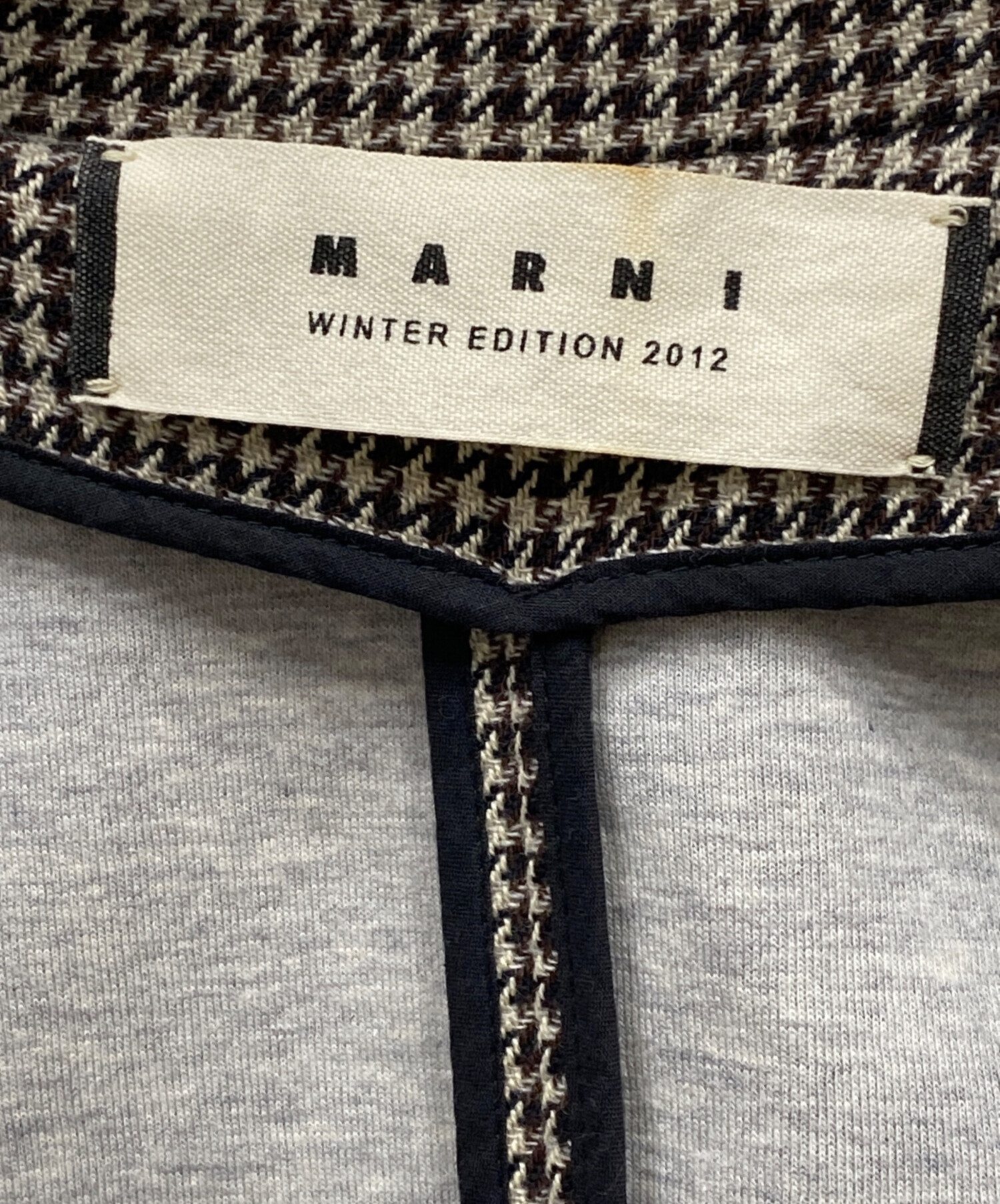 中古・古着通販】MARNI (マルニ) ハウンドトゥース バルカラー