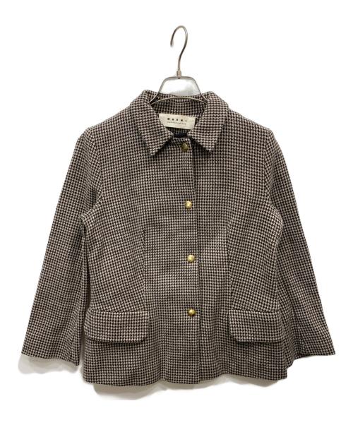 MARNI マルニ ジャケット（その他） レディース 【古着】【中古】 中古・古着通販】MARNI (マルニ) ハウンドトゥース バルカラー