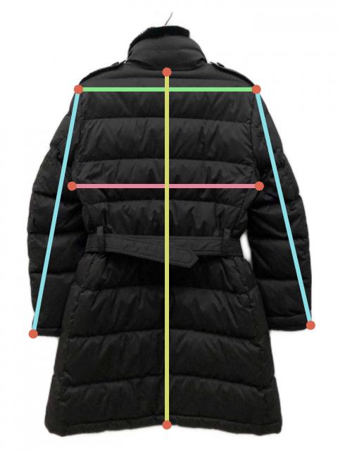 レア！BURBERRY ブラック 中綿コート 中古・古着通販】BURBERRY BLACK LABEL (バーバリーブラックレーベル