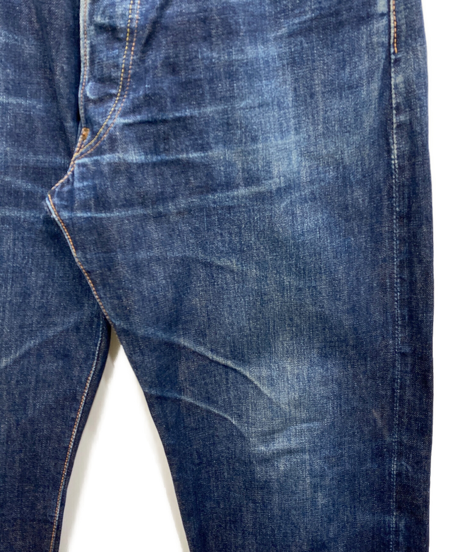 中古・古着通販】EVISU (エヴィス) デニムパンツ ブルー サイズ:W34