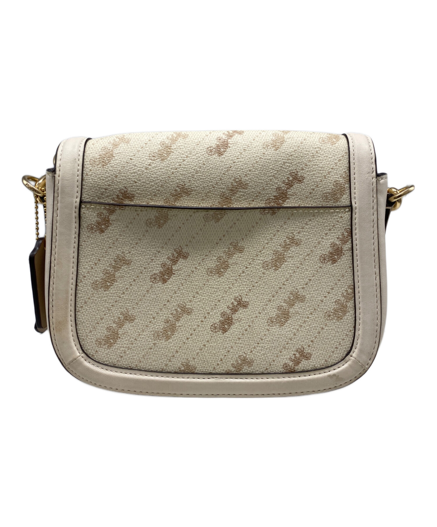 中古・古着通販】COACH (コーチ) ショルダーバッグ ベージュ｜ブランド