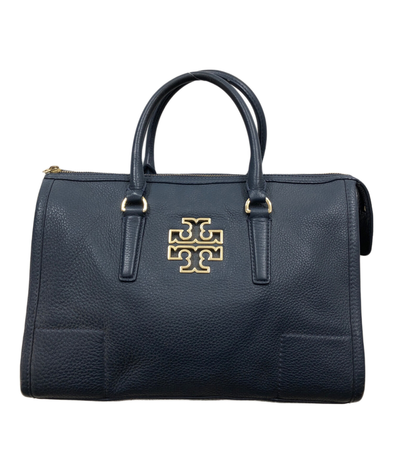 未使用　トリバーチ　7 中古・古着通販】TORY BURCH (トリーバーチ) ハンドバッグ ネイビー