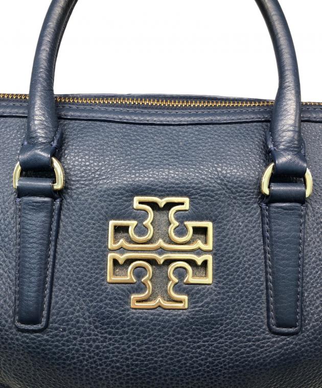 未使用　トリバーチ　7 中古・古着通販】TORY BURCH (トリーバーチ) ハンドバッグ ネイビー