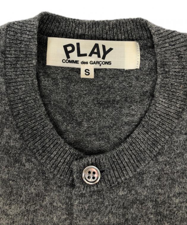 comme des garcons play 丸首 カーディガン 中古・古着通販】PLAY COMME des GARCONS (プレイコムデギャルソン