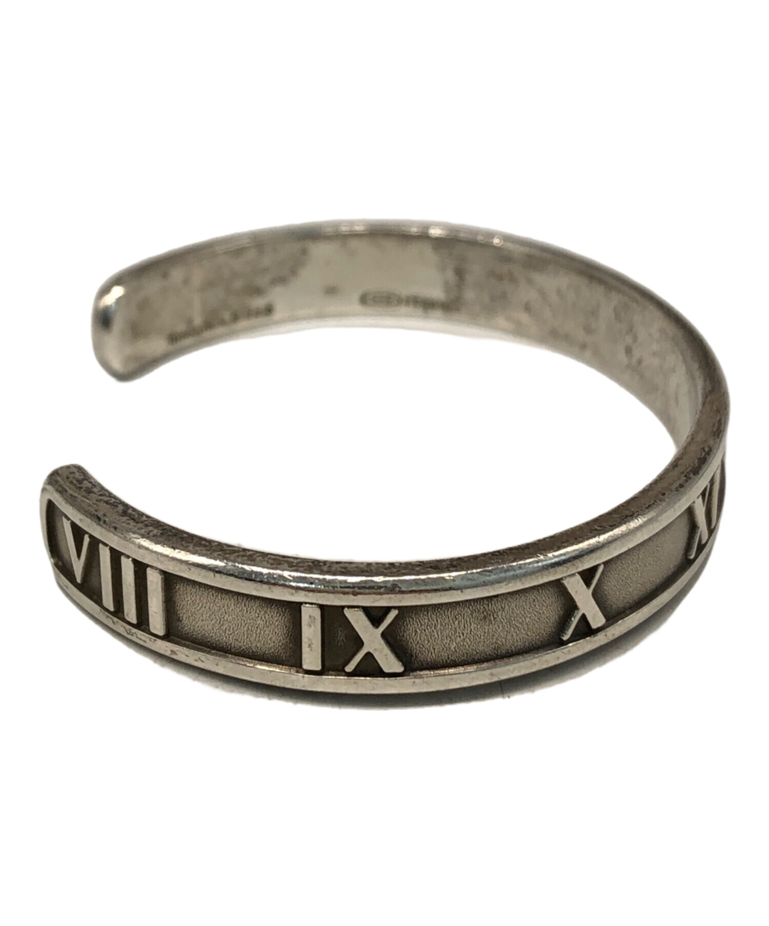 アトラスシルバーバングル９２５　ティファニー　正規店購入 中古・古着通販】TIFFANY & Co. (ティファニー) アトラスバングル