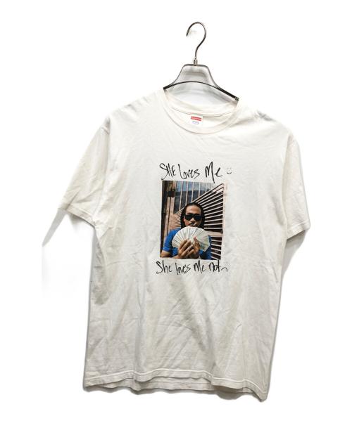 Supreme シュプリーム Tシャツ ホワイト 白 サイズ:L | 25SS マックス B フォト クルーネック Tシャツ (Max B Tee) | トップス カットソー 半袖【メンズ】【中古】【K4540】 中古・古着通販】SUPREME (シュプリーム) 25SS Max B Tee ホワイト