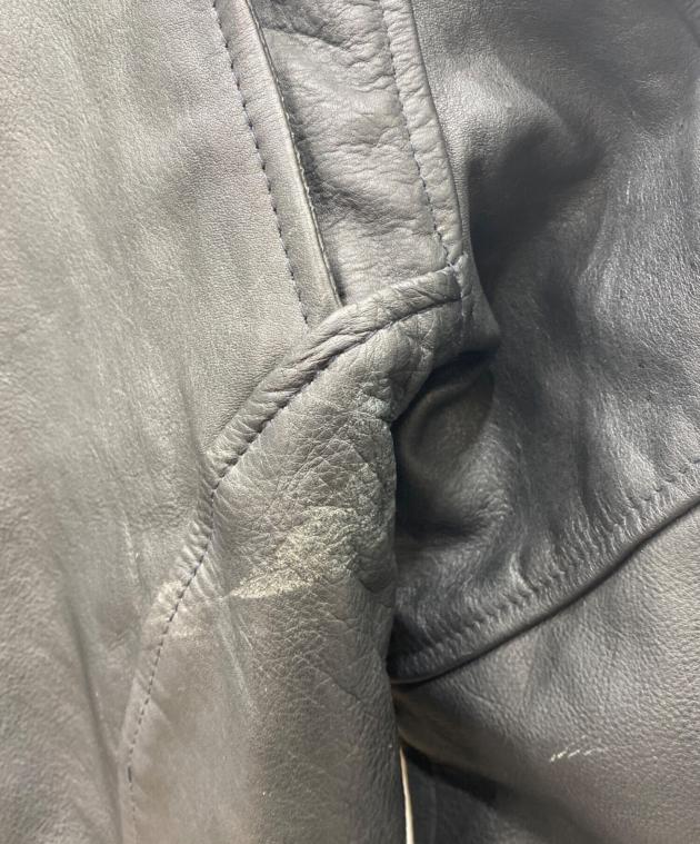中古・古着通販】CUIRS LONDON (キュイーロンドン) レザーダブル