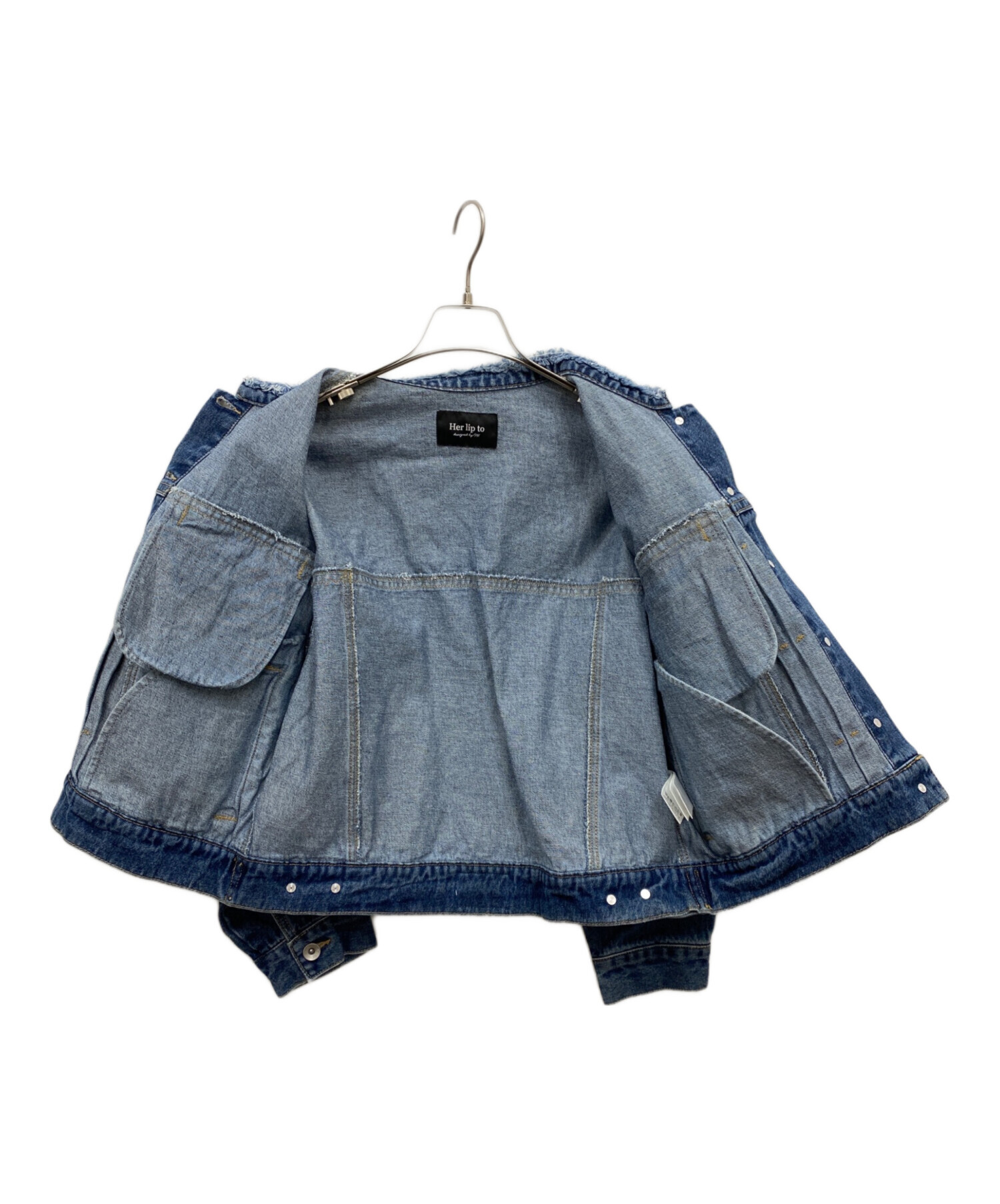 中古・古着通販】Her lip to (ハーリップトゥ) Everyday Denim Jacket