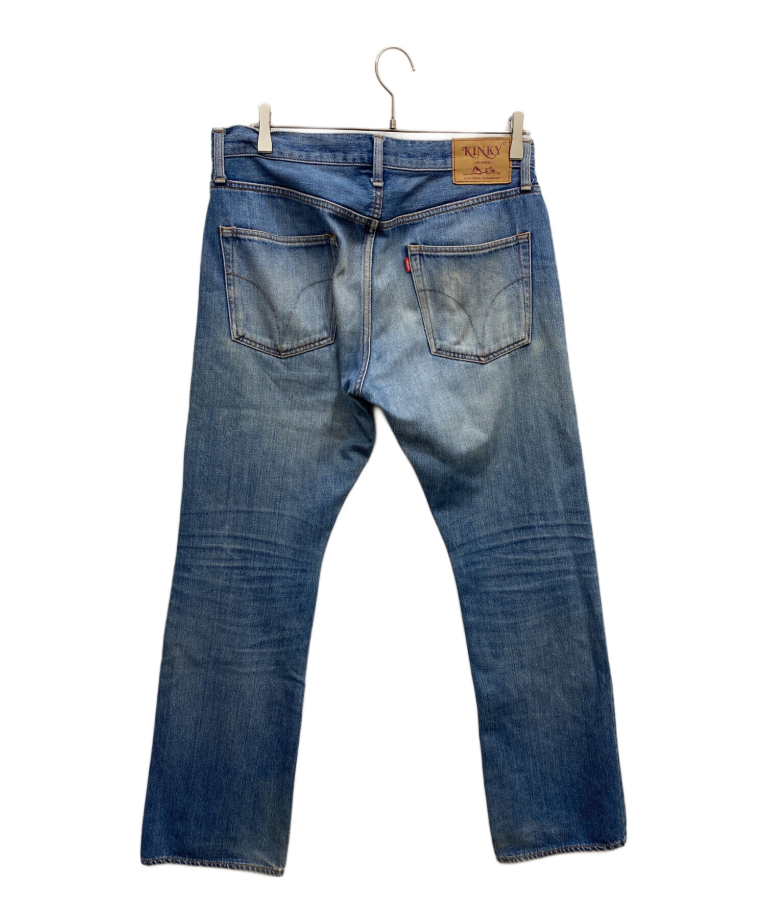 HYSTERIC GLAMOUR デニムパンツ W34 ヒステリックグラマー ダメージ