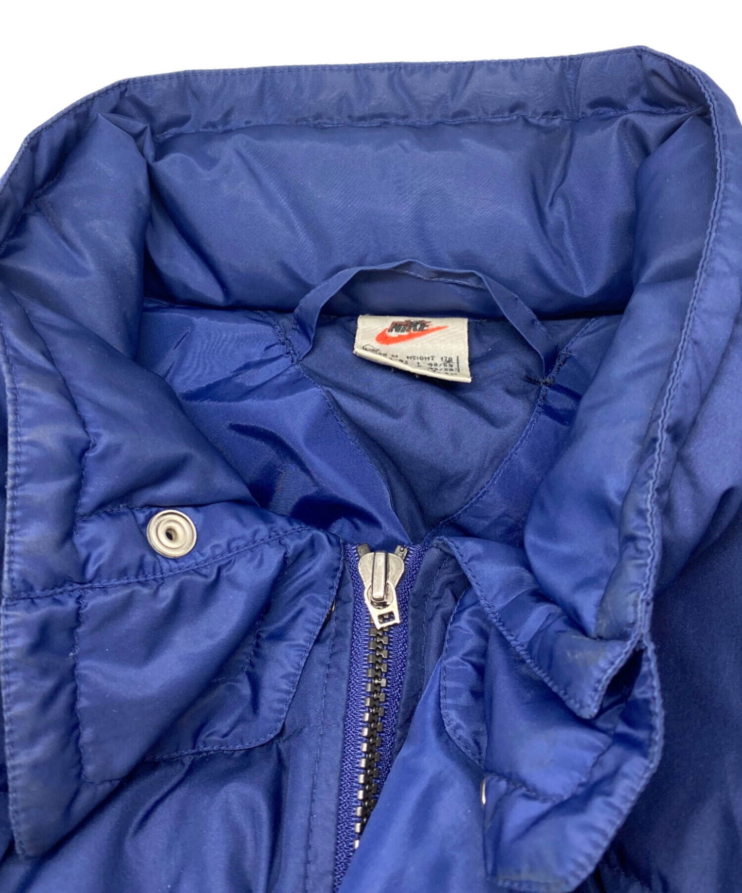 中古・古着通販】NIKE (ナイキ) ジップアップジャケット ブルー サイズ