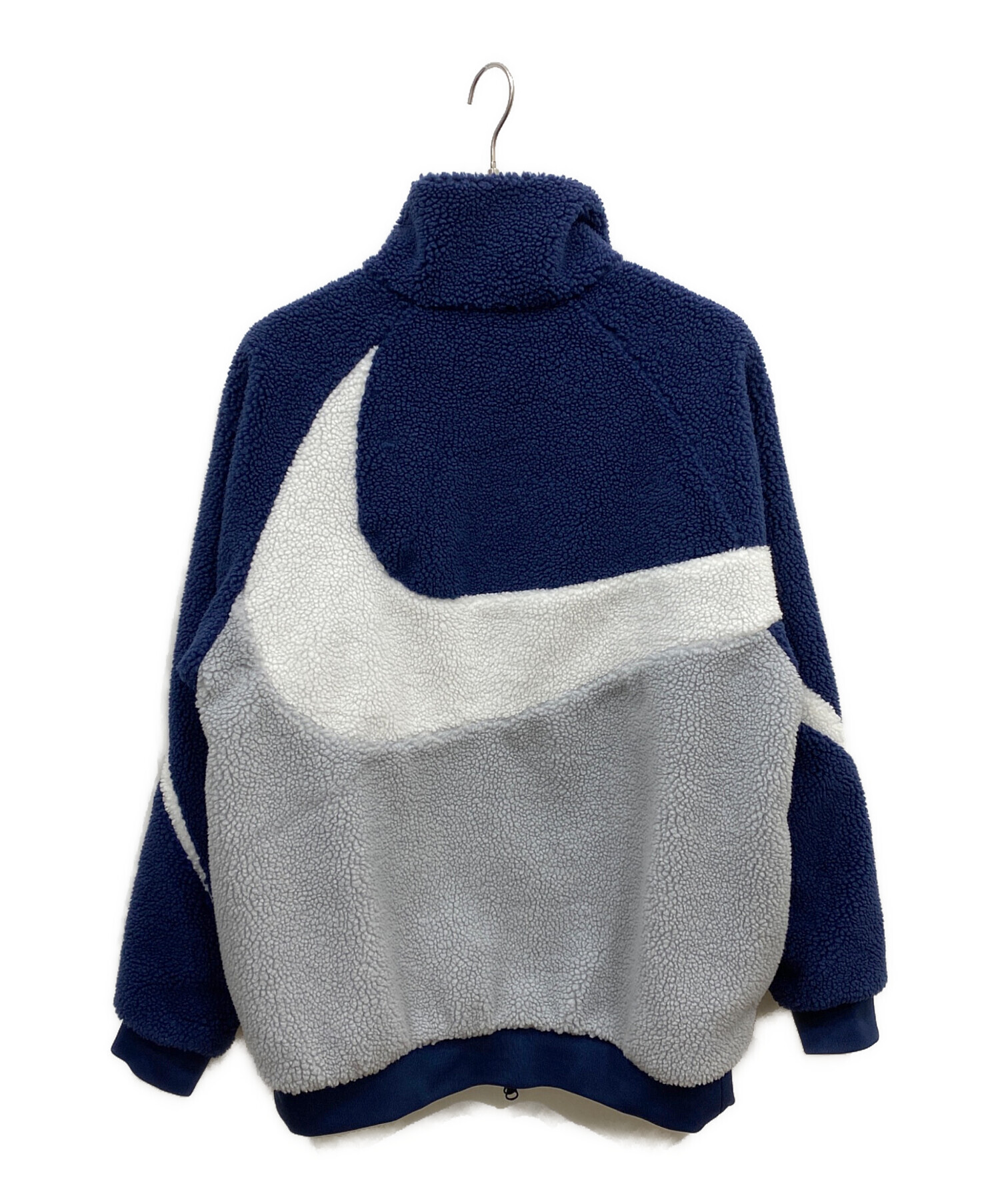 中古・古着通販】NIKE (ナイキ) ボアジャケット ブルー サイズ:M