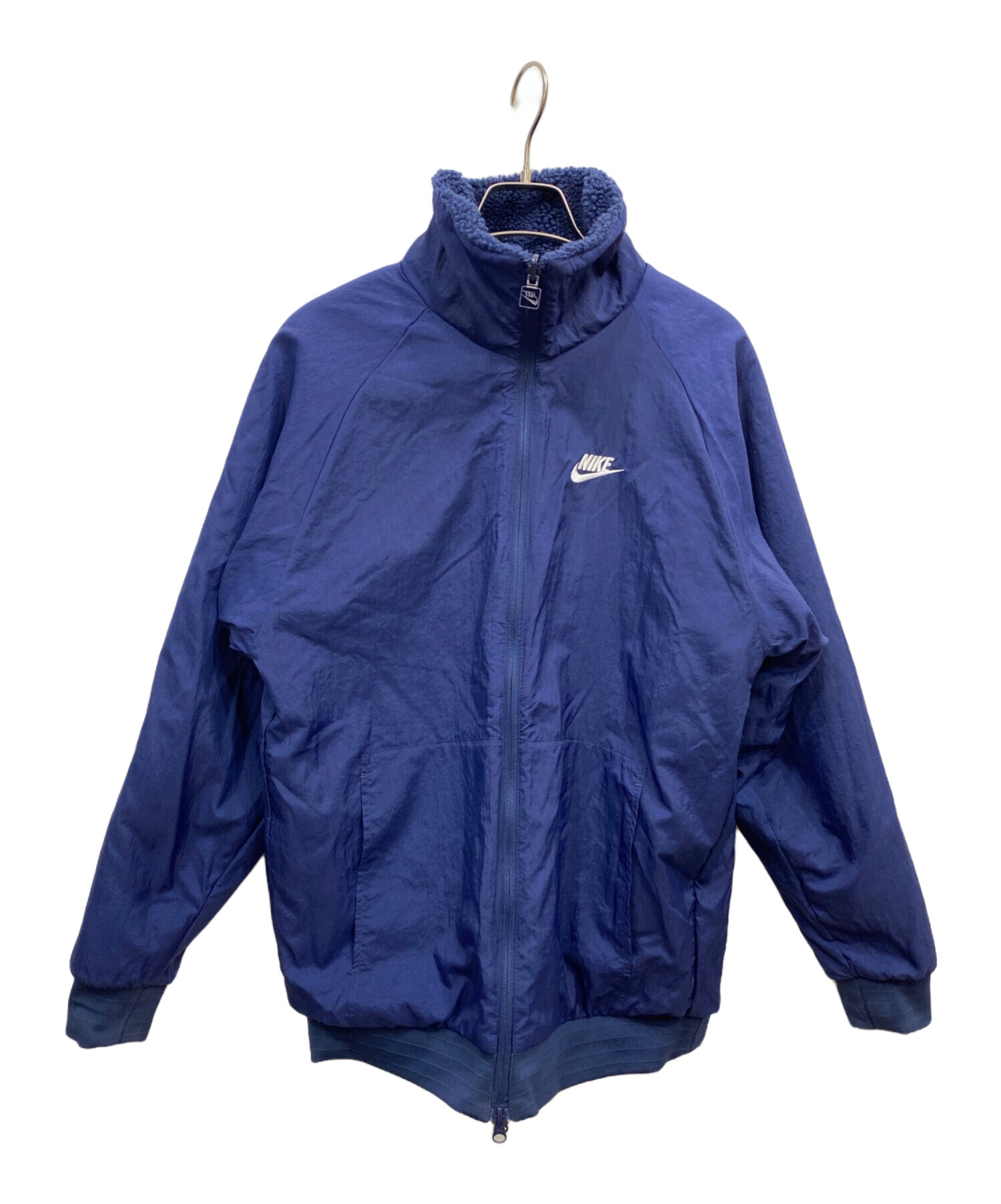 中古・古着通販】NIKE (ナイキ) ボアジャケット ブルー サイズ:M 