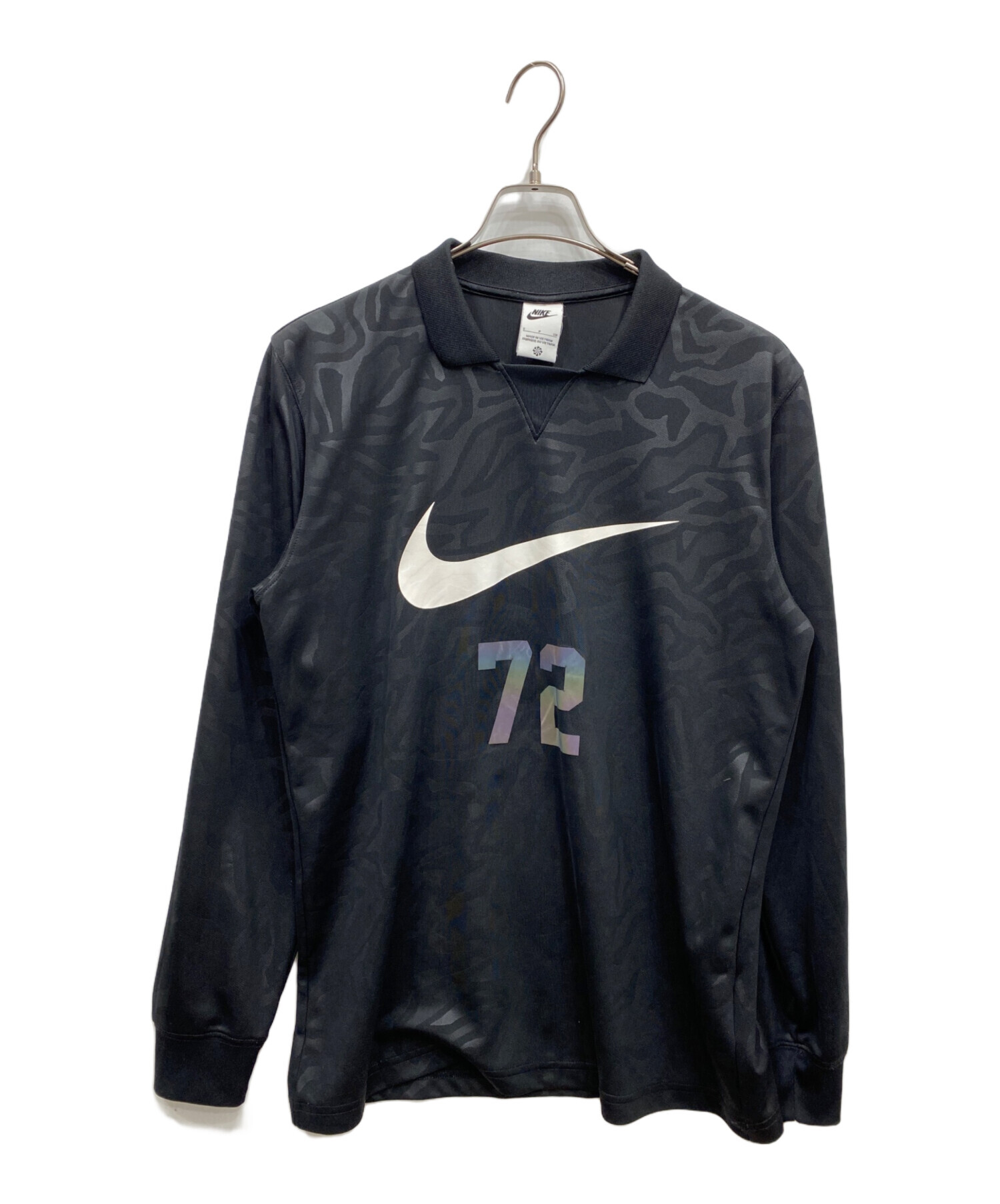 90s Old NIKE ナイキ 長袖 トップス ゲームシャツ Ｌサイズ 中古・古着通販】NIKE (ナイキ) Long-Sleeve Top ゲームシャツ