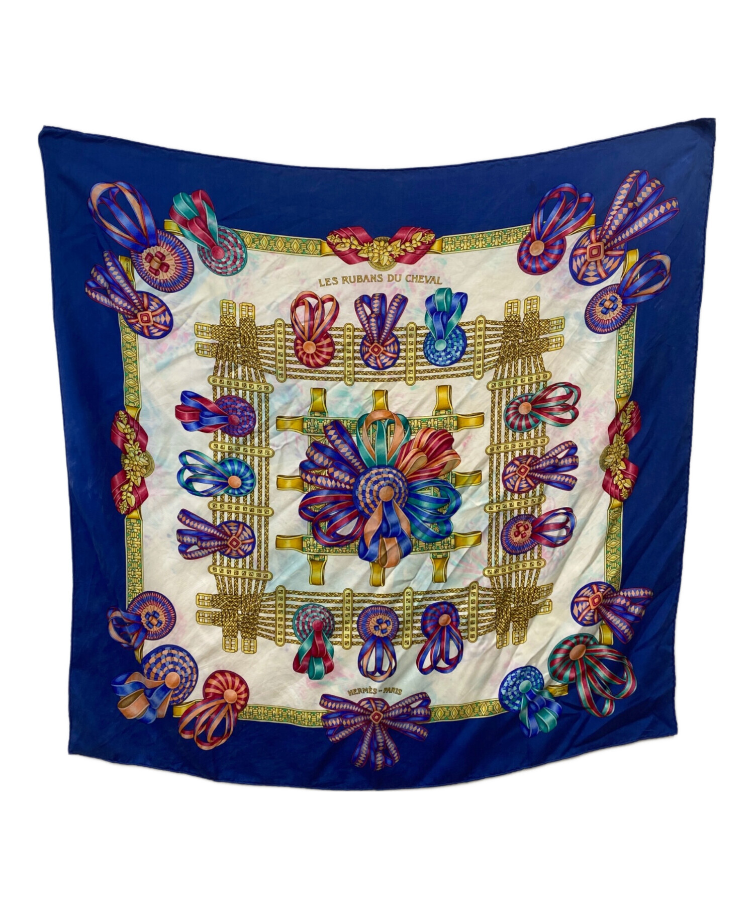 中古・古着通販】HERMES (エルメス) シルクスカーフ マルチカラー