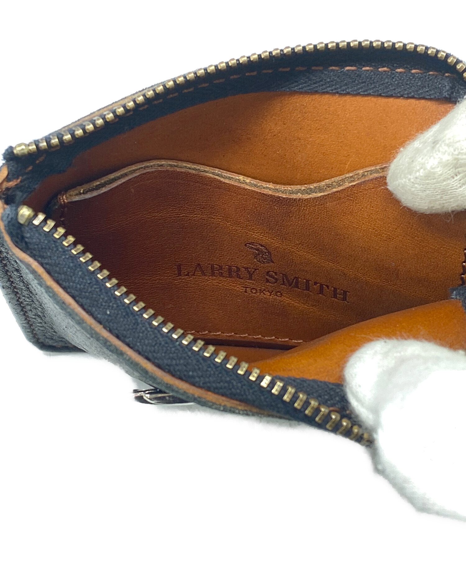 中古・古着通販】LARRY SMITH (ラリースミス) DEER SKIN L ZIP WALLET