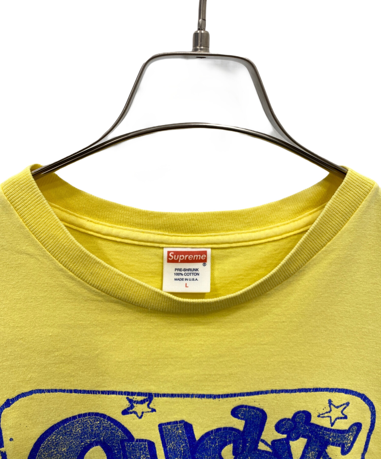 NAGAO №25 専用Supreme イエロー Tシャツ Lサイズ 中古・古着通販】SUPREME (シュプリーム) 09SS Oh Shit TEE イエロー