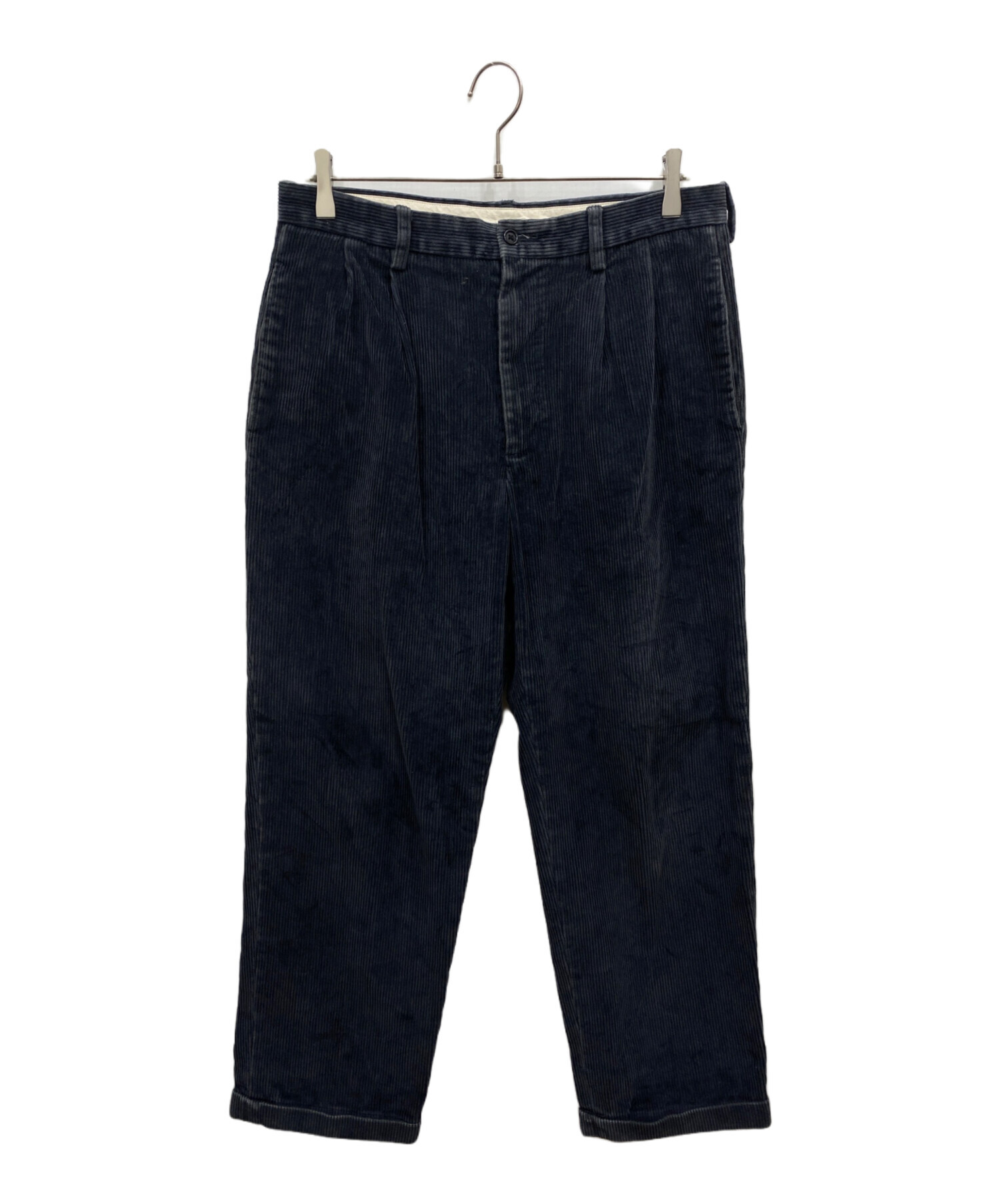 80s Brooks Brothersアメリカ製 ブラックコーデュロイ パンツ 中古・古着通販】BROOKS BROTHERS (ブルックスブラザーズ