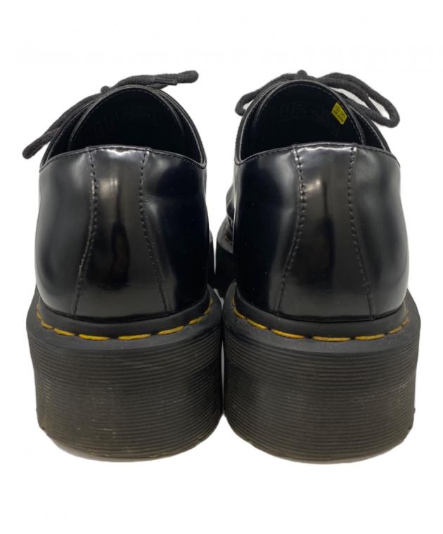 【美品】ドクターマーチン 3ホール AW006 黒 ブラック UK9 中古・古着通販】Dr.Martens (ドクターマーチン) 3ホールシューズ