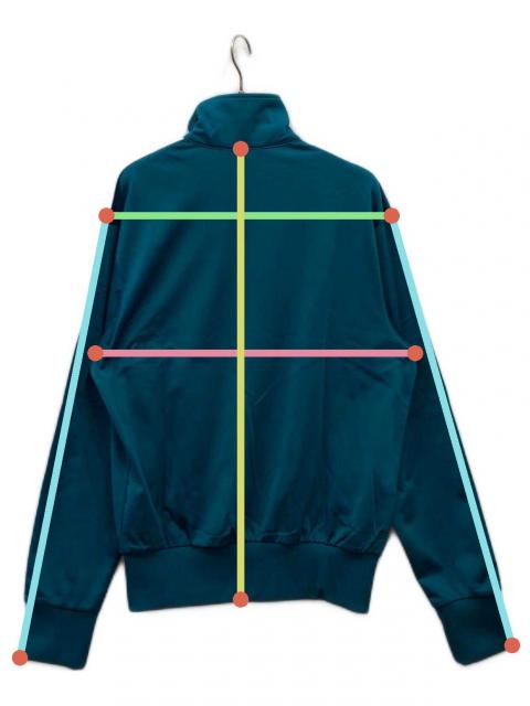 中古・古着通販】adidas (アディダス) トラックジャケット グリーン