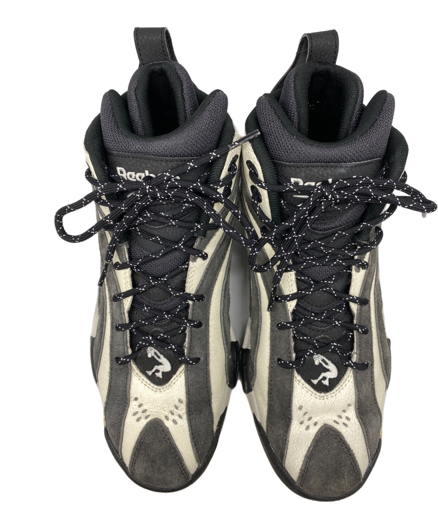 中古・古着通販】REEBOK (リーボック) SHAQNOSIS ブラック×ホワイト 