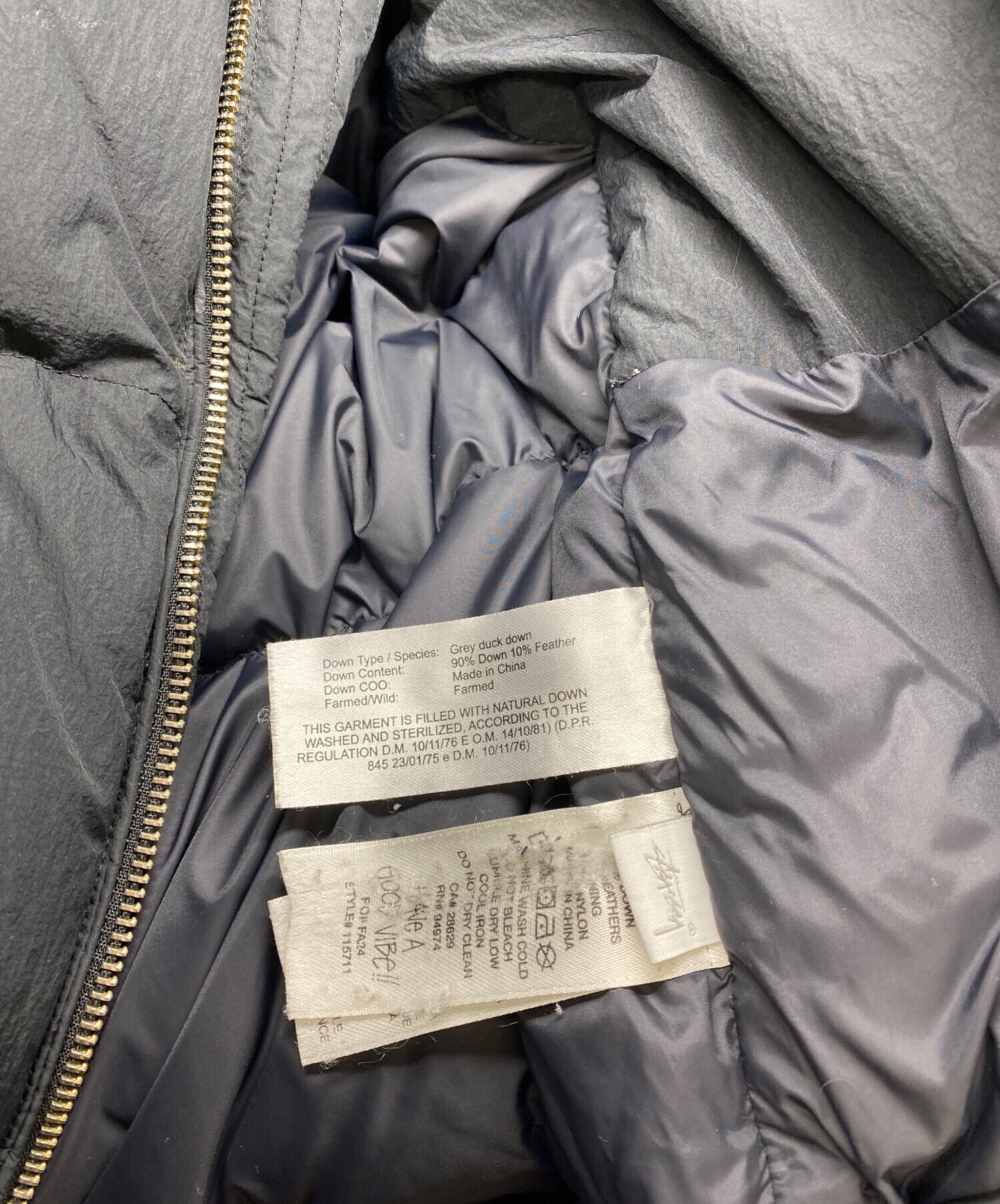 中古・古着通販】stussy (ステューシー) Nylon Down Puffer JKT 
