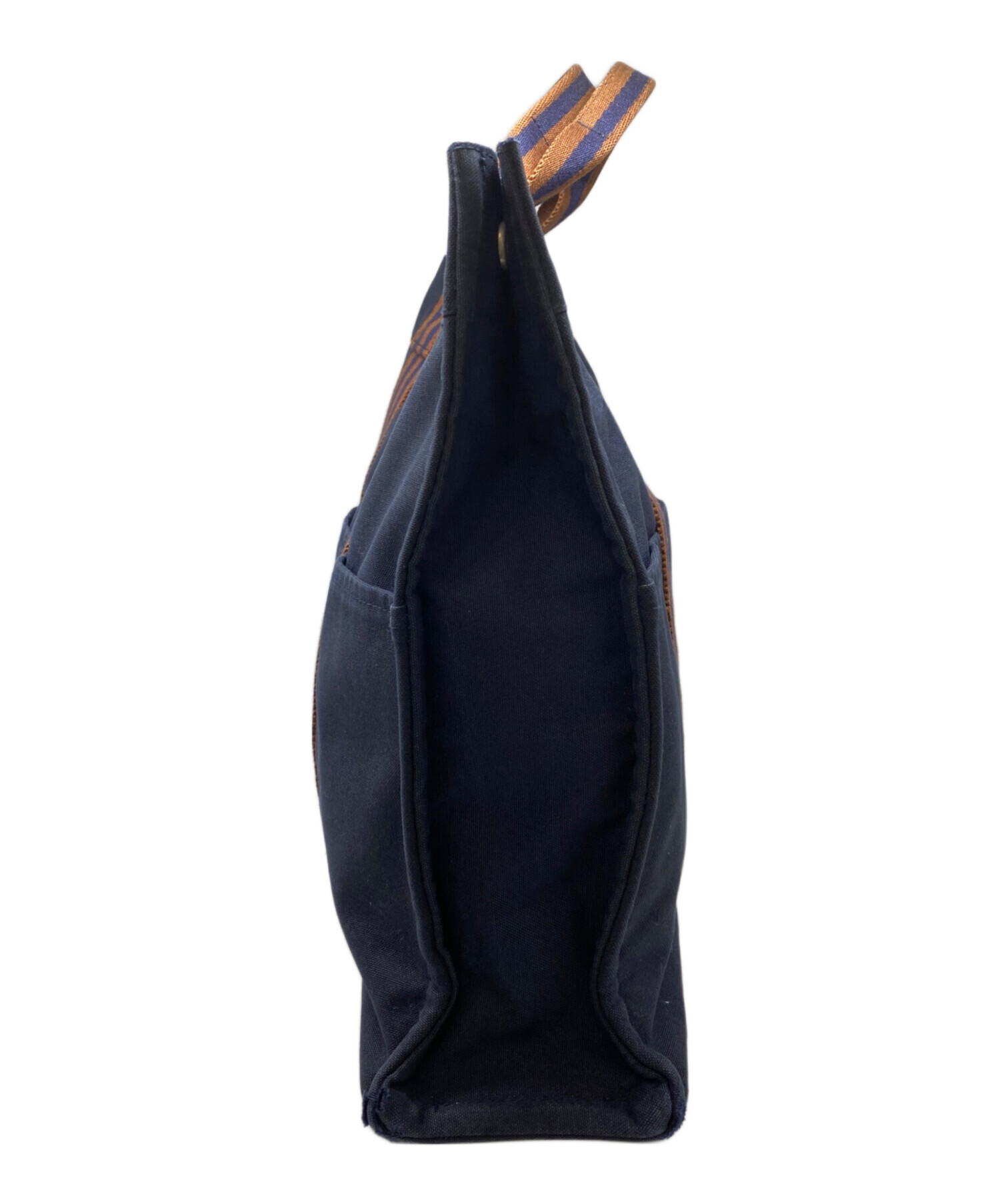 中古・古着通販】HERMES (エルメス) キャンバストートバッグ オレンジ