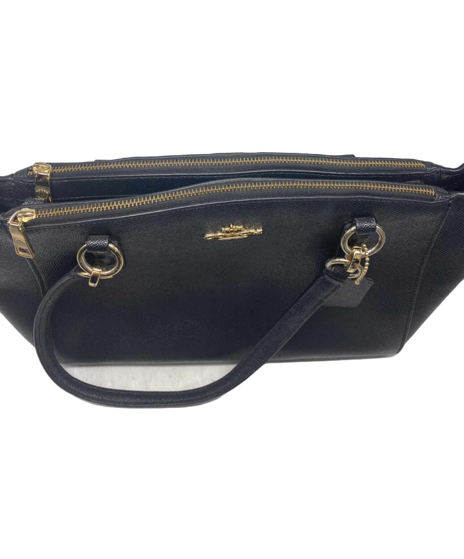 中古・古着通販】COACH (コーチ) 2WAYバッグ ブラック｜ブランド・古着