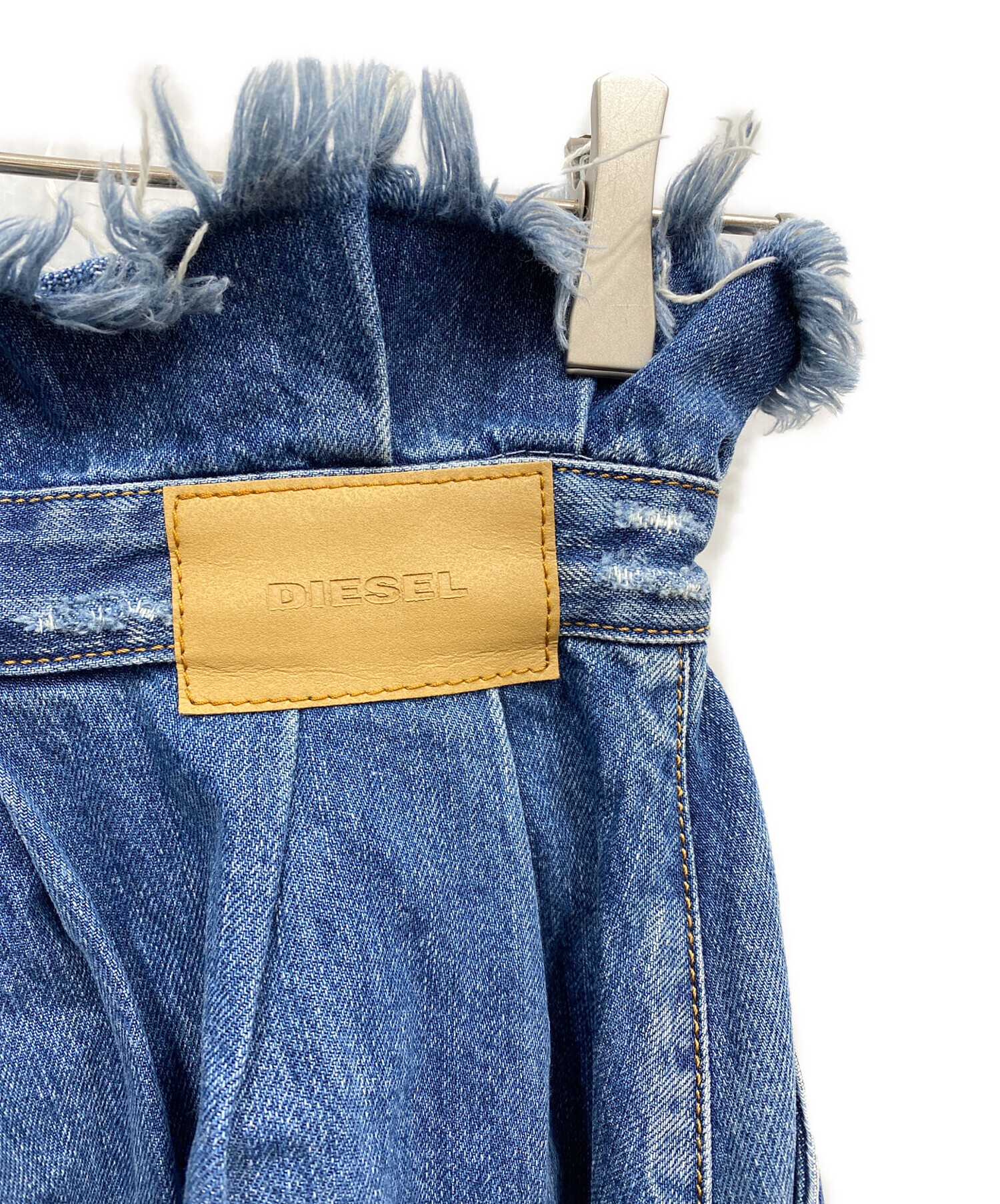 中古・古着通販】DIESEL (ディーゼル) カットオフデザインデニム
