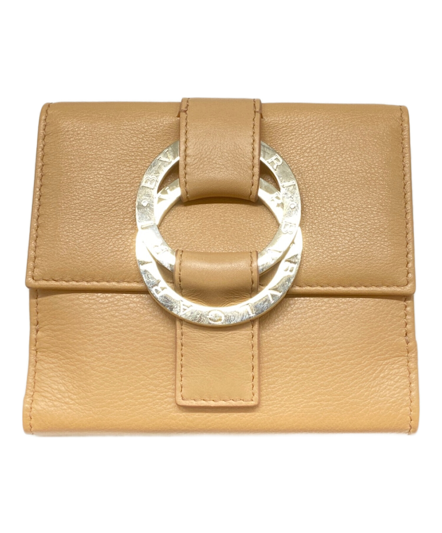 ⭐️希少⭐️ブルガリ チャンドラ 三つ折り財布 コンパクトウォレット ゴールド 中古・古着通販】BVLGARI (ブルガリ) チャンドラ コンパクトウォレット