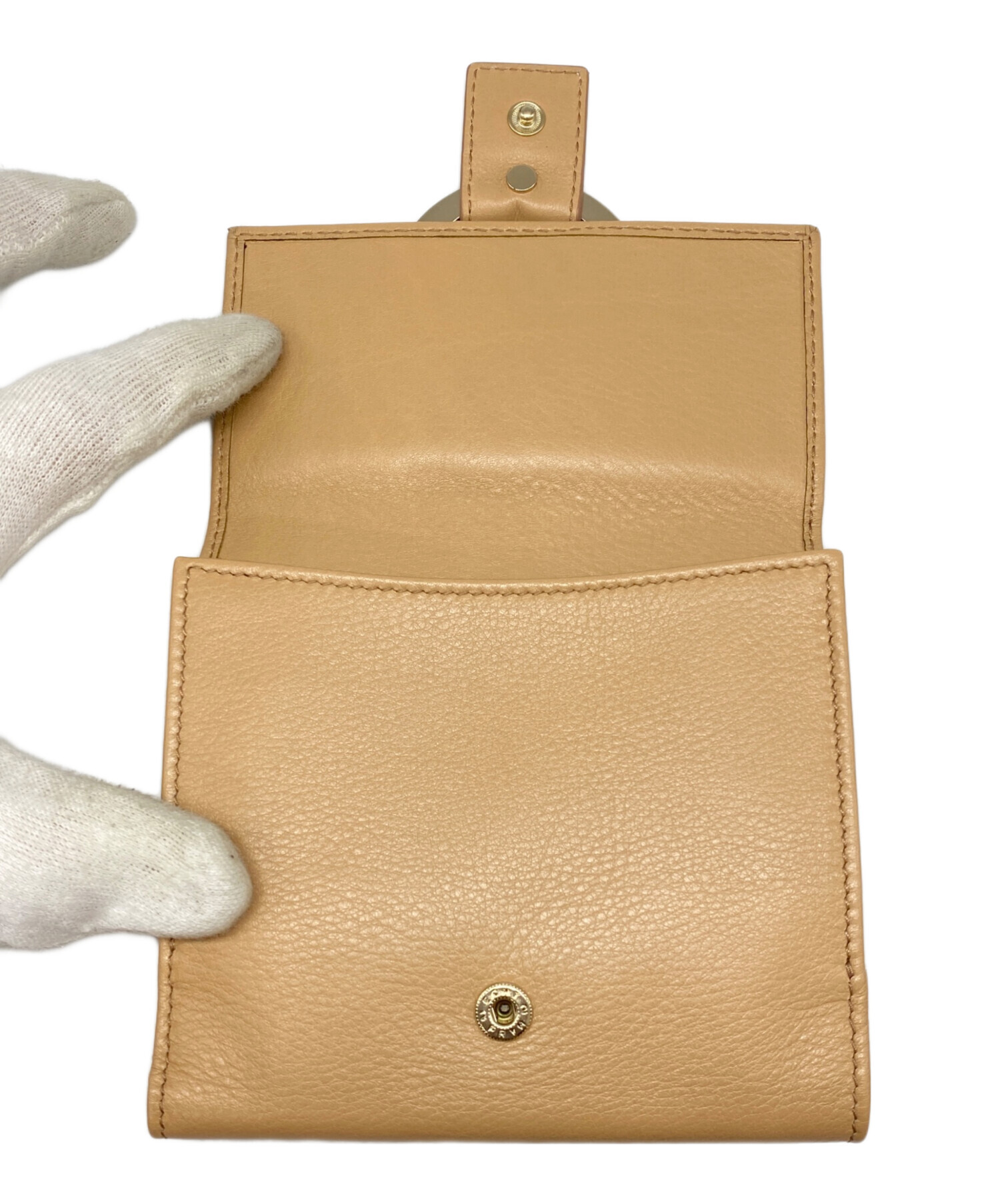 中古・古着通販】BVLGARI (ブルガリ) チャンドラ コンパクトウォレット