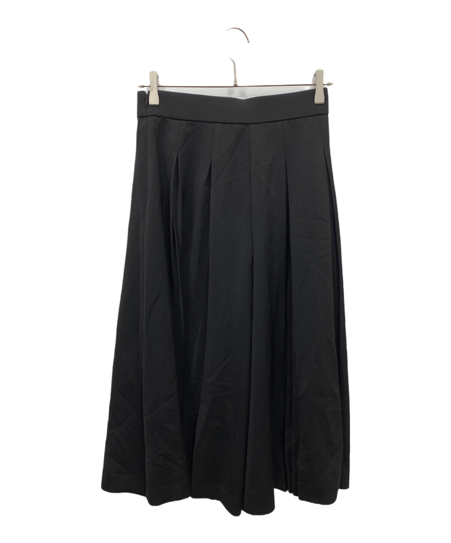 ANAYI アナイ ワイドパンツ ブラック ANAYI（アナイ） ジーンズ デニム デニムパンツ デニムライクワイド