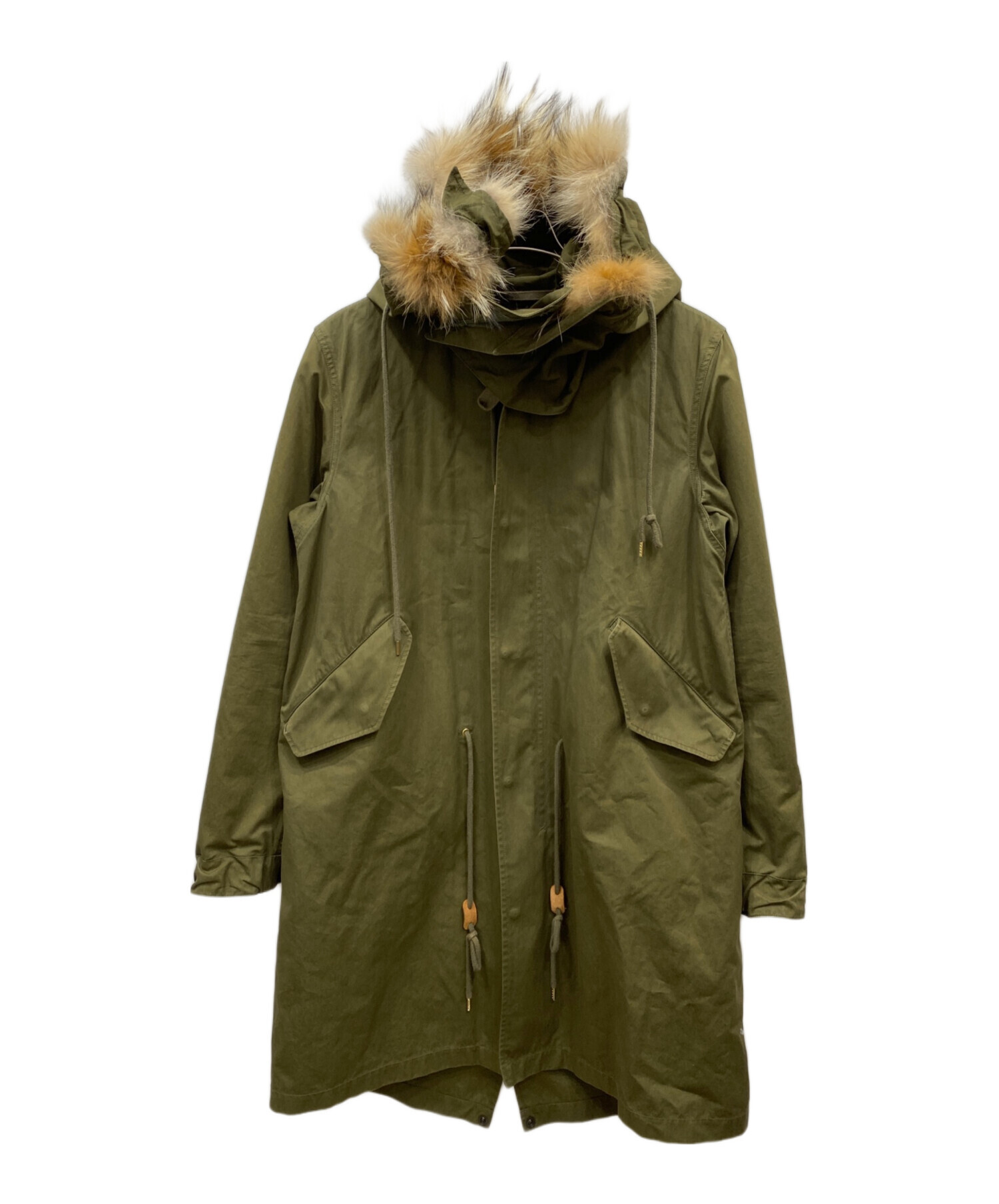 中古・古着通販】MARKA (マーカ) ライナー付モッズコート カーキ