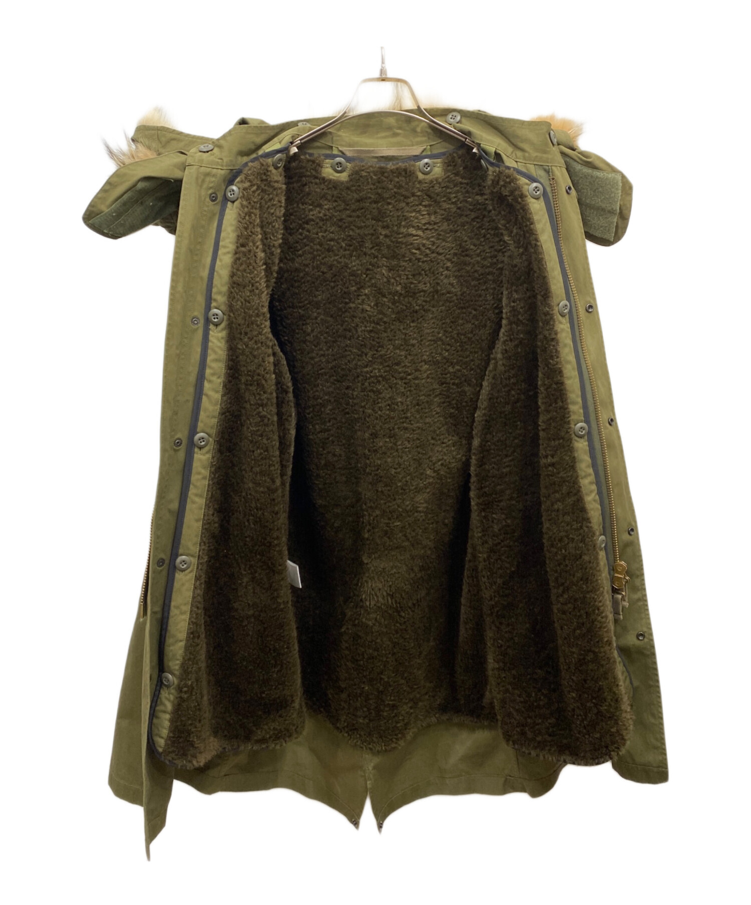 中古・古着通販】MARKA (マーカ) ライナー付モッズコート カーキ