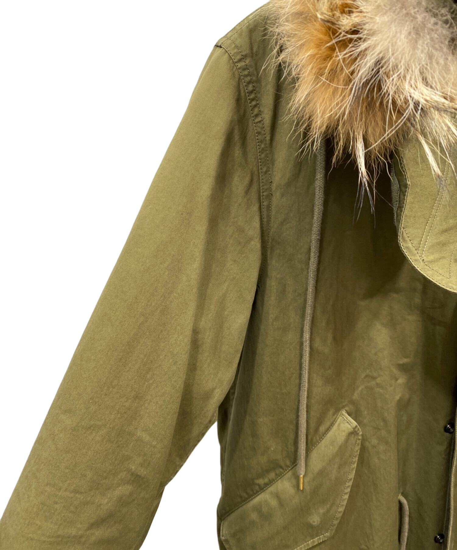 中古・古着通販】MARKA (マーカ) ライナー付モッズコート カーキ