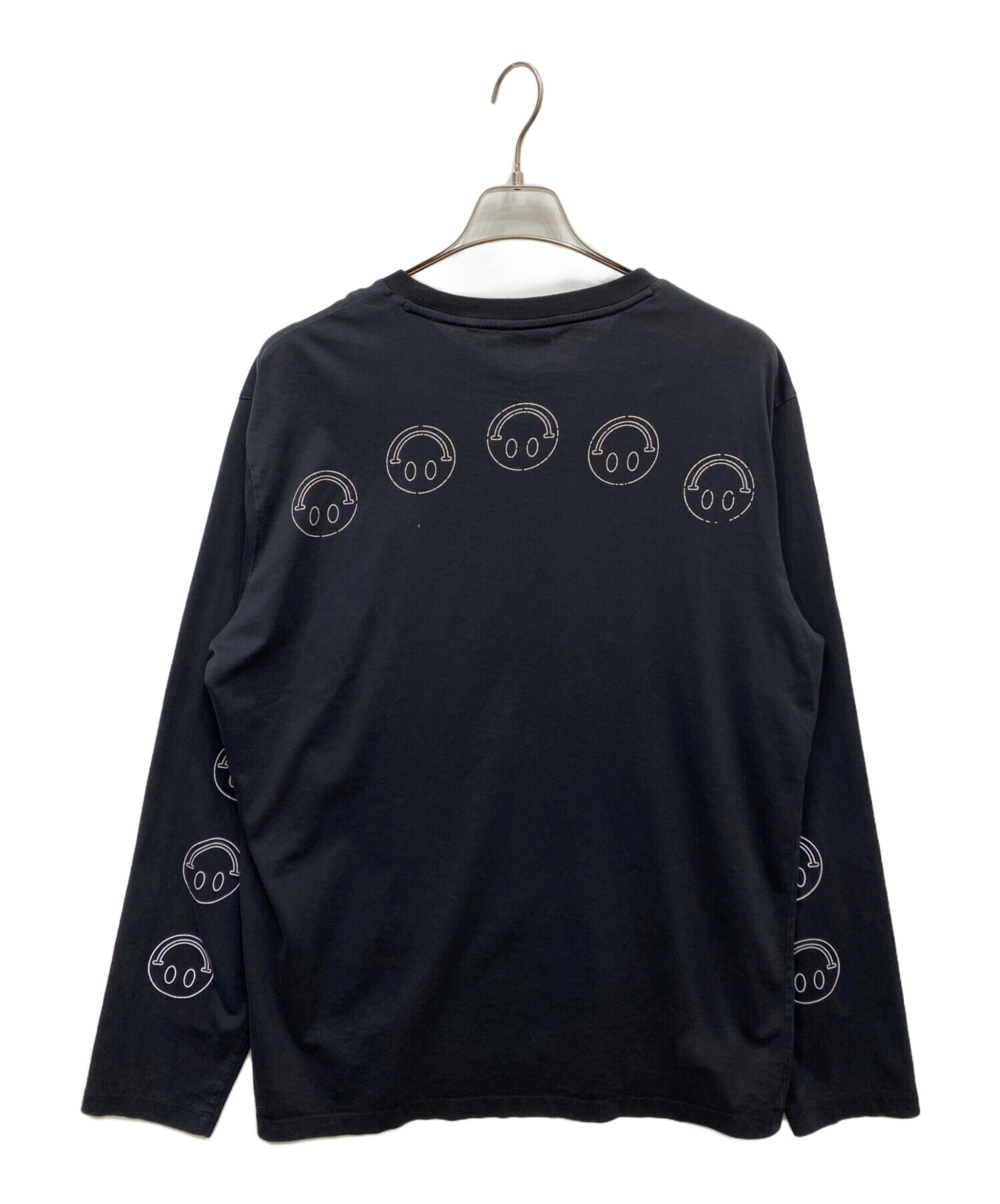 中古・古着通販】HUGO BOSS (ヒューゴ ボス) 長袖カットソー ブラック 