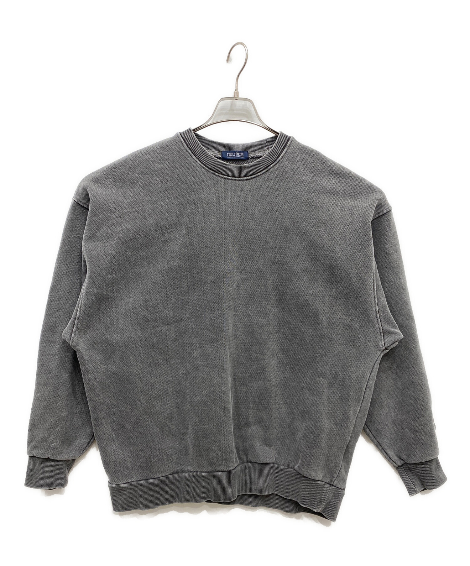 中古・古着通販】NAUTICA (ノーティカ) クルーネックスウェット グレー 