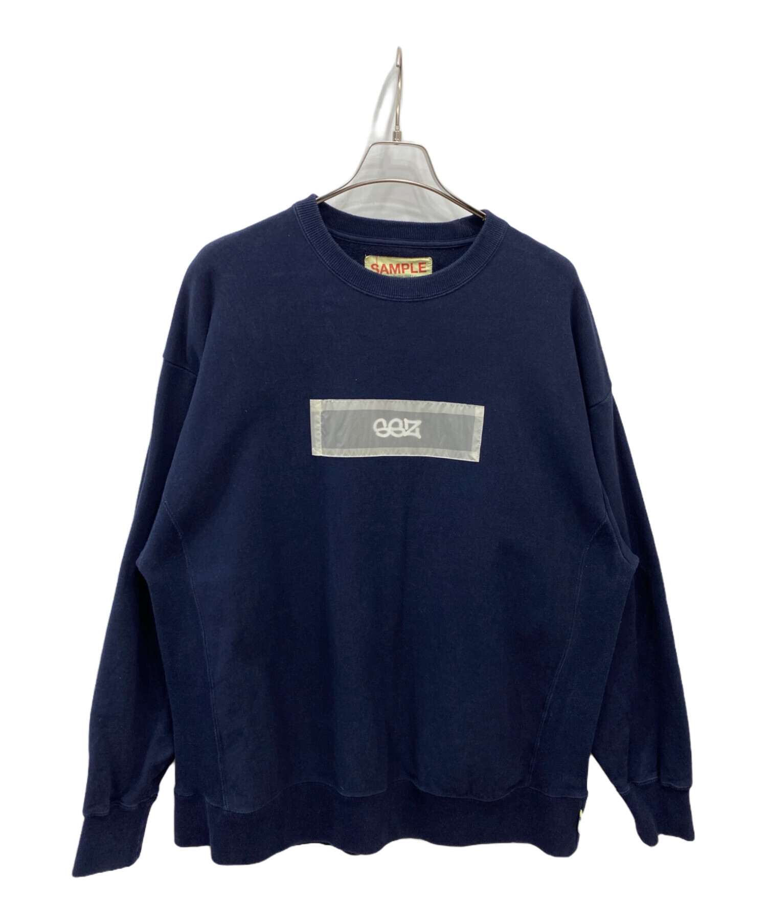 中古・古着通販】BEAMS (ビームス) SSZ STICKER PKT SWEAT ネイビー 