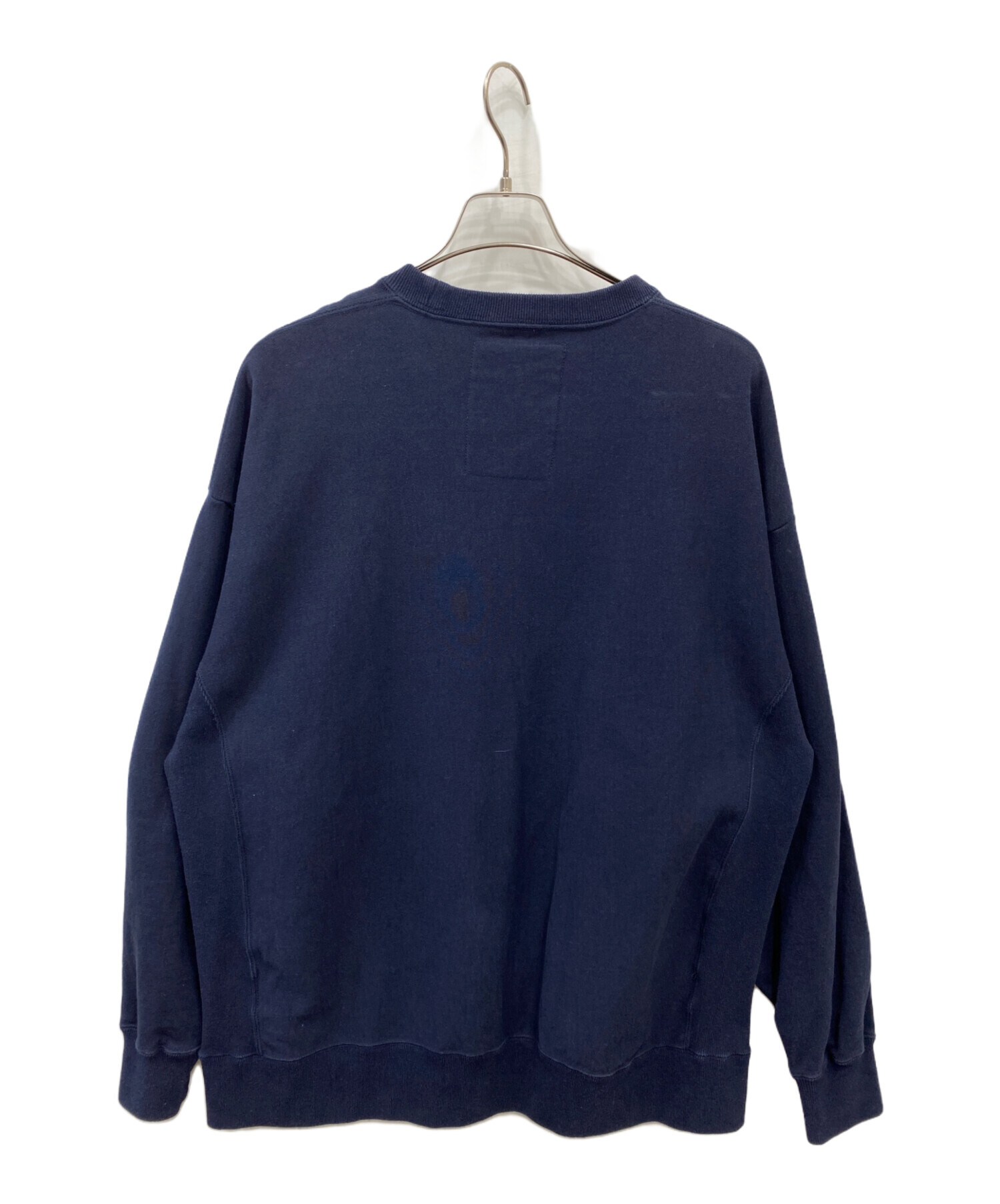 中古・古着通販】BEAMS (ビームス) SSZ STICKER PKT SWEAT ネイビー 
