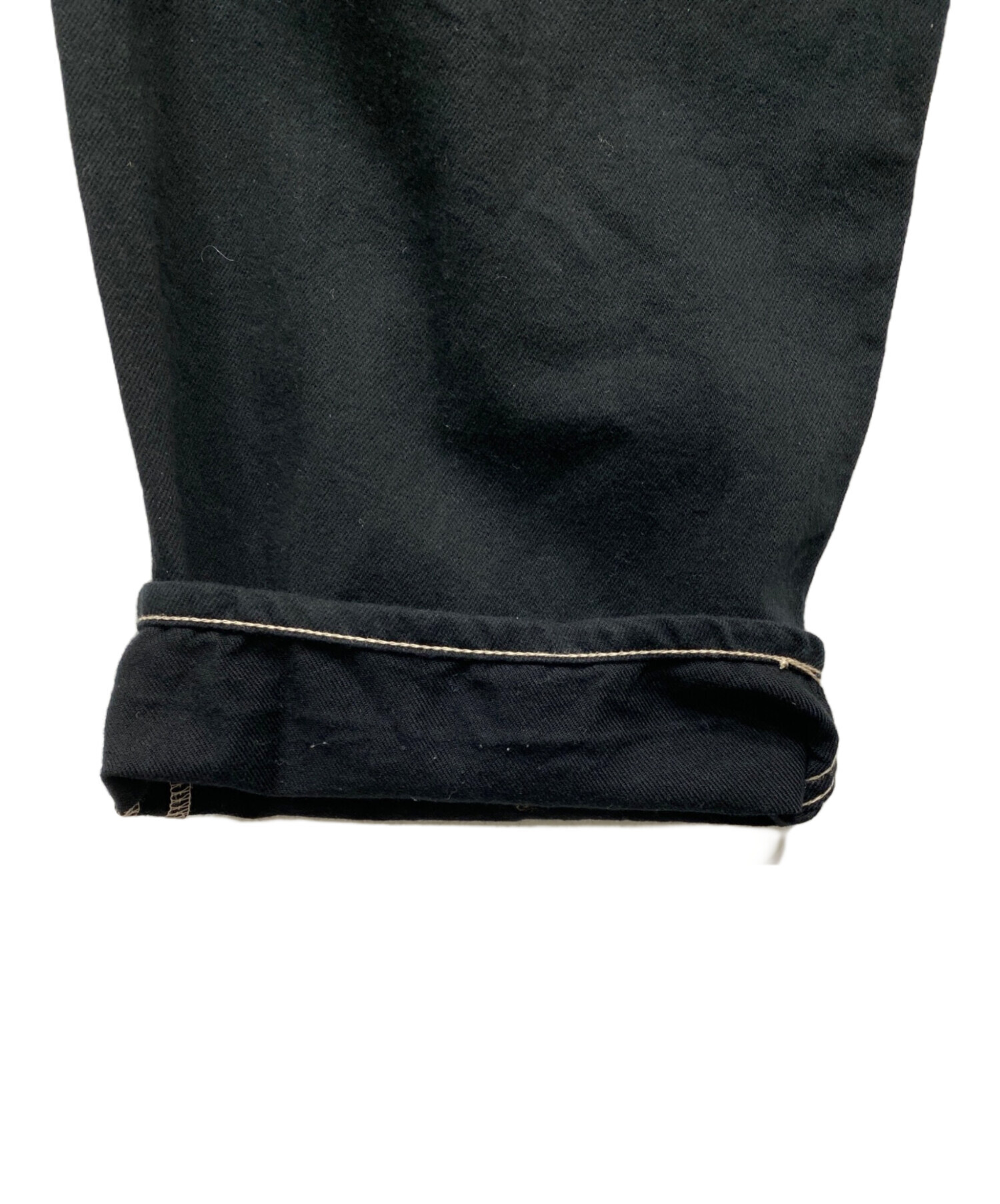 中古・古着通販】Graphpaper (グラフペーパー) 2タックパンツ ブラック