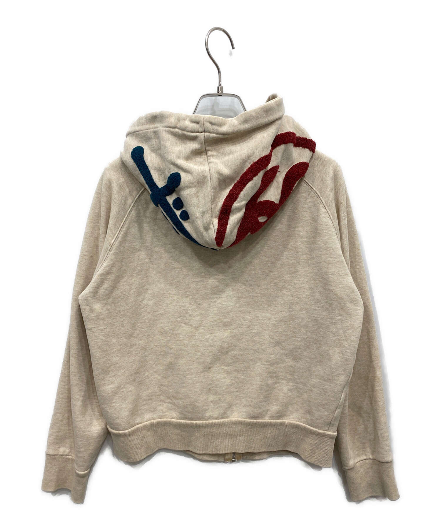 中古・古着通販】stussy (ステューシー) パーカー ベージュ サイズ:M