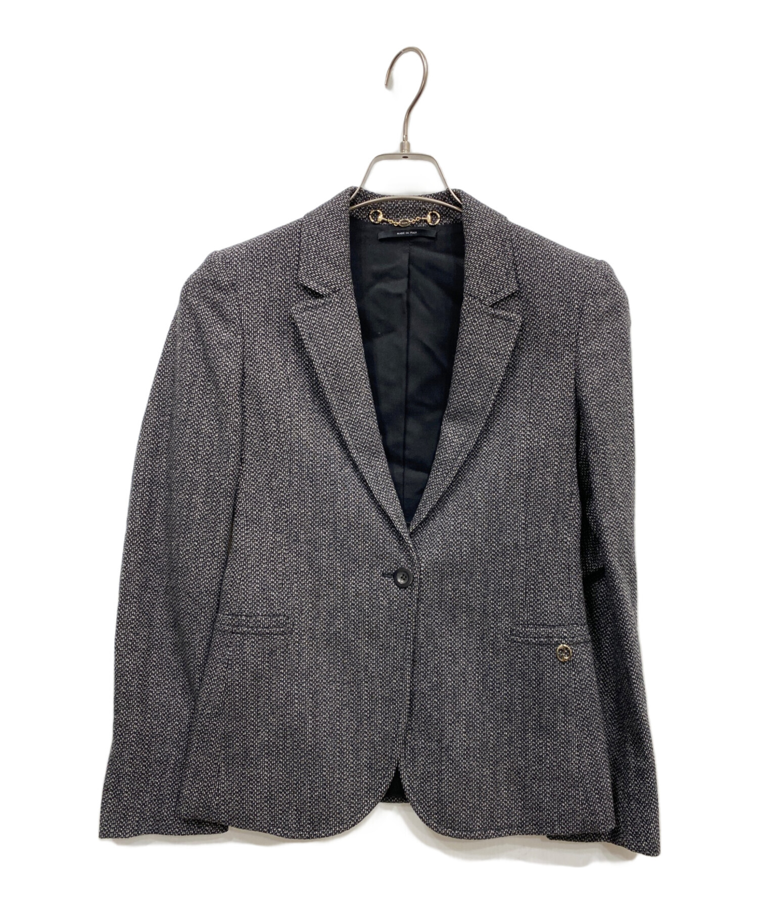 中古・古着通販】GUCCI (グッチ) セットアップスーツ グレー サイズ:36