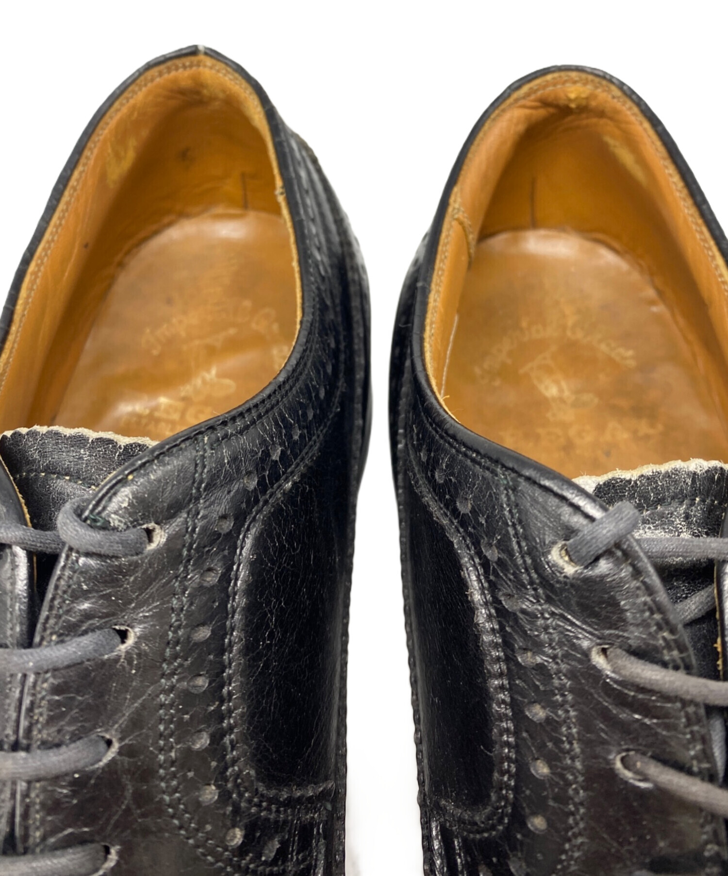 中古・古着通販】REGAL (リーガル) ウィングチップシューズ ブラック