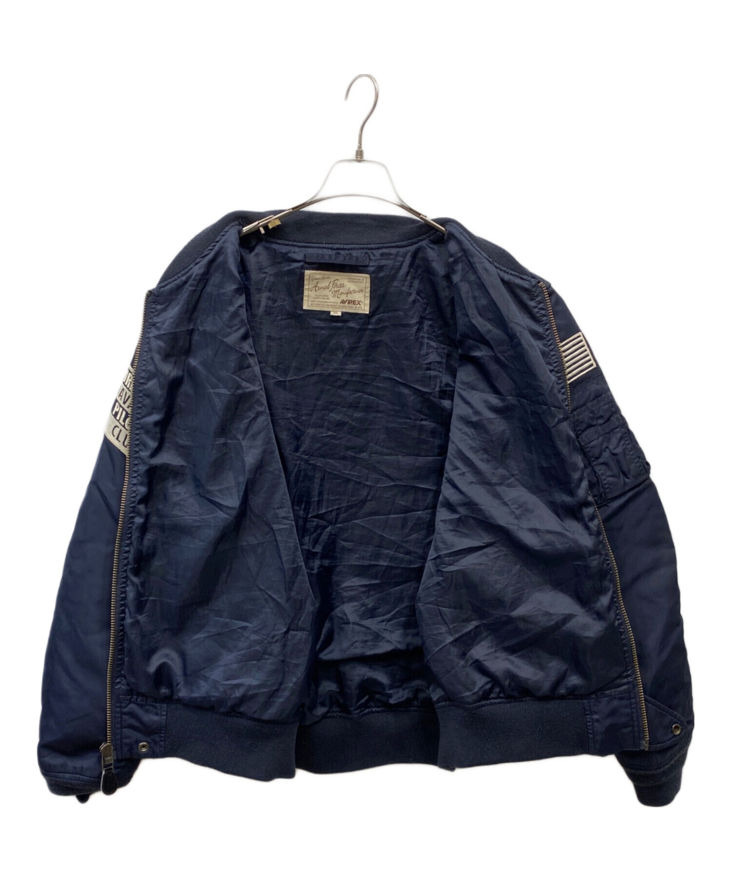 中古・古着通販】AVIREX (アヴィレックス) L-2Bジャケット ネイビー