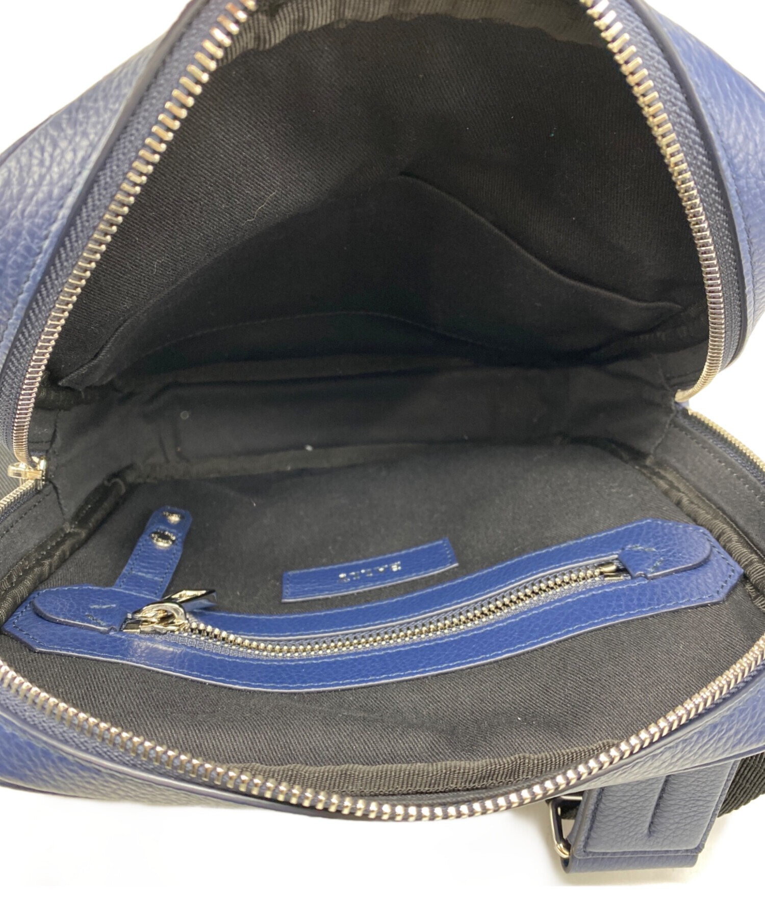 中古・古着通販】BALLY (バリー) ショルダーバッグ ネイビー｜ブランド