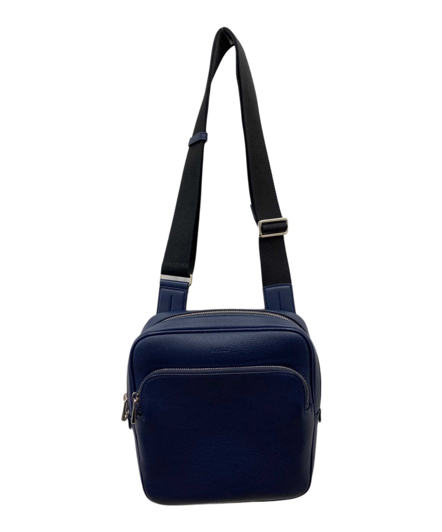 中古・古着通販】BALLY (バリー) ショルダーバッグ ネイビー｜ブランド